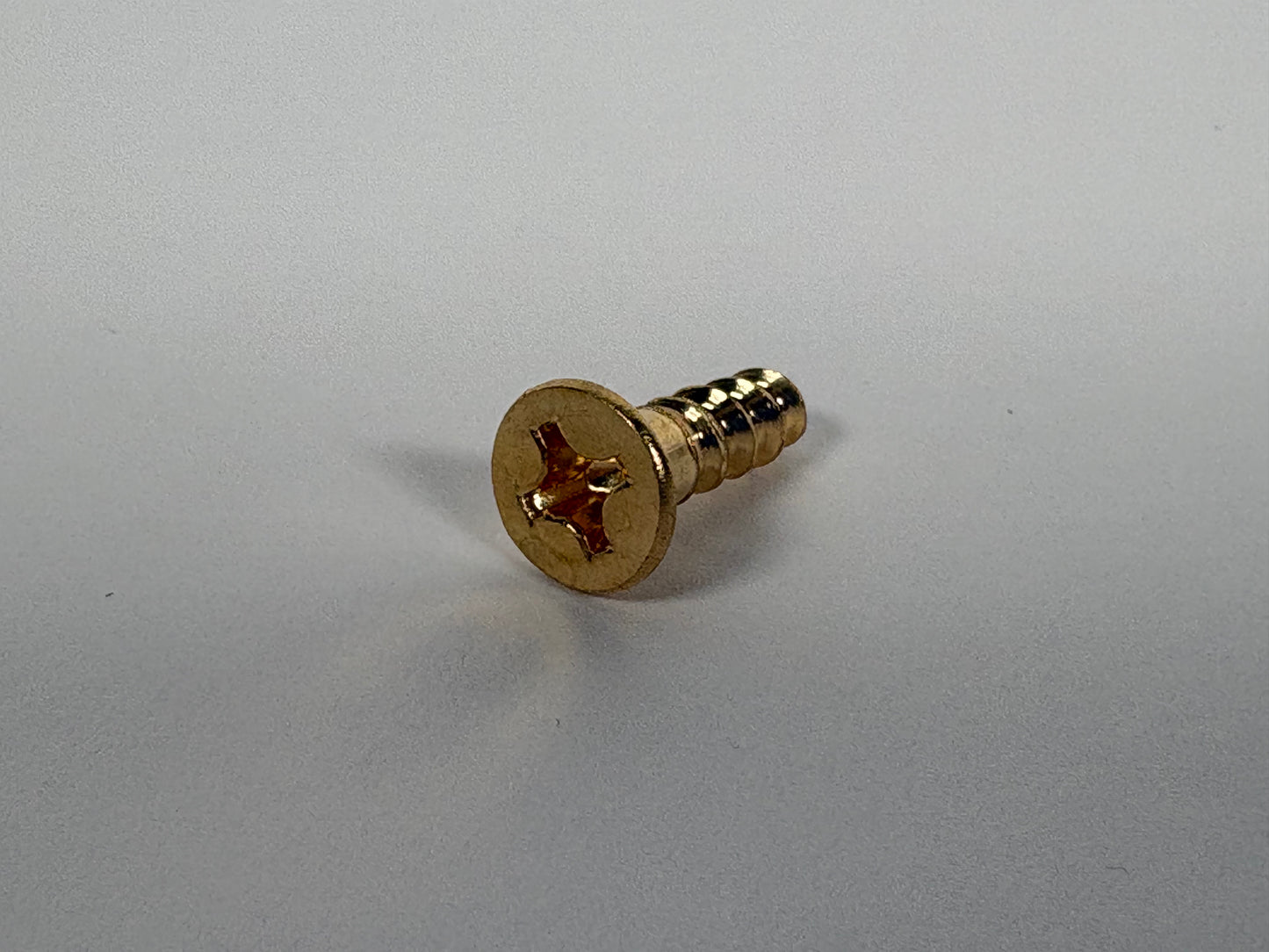 #10 Flat Head, Phillips, Solid Brass Wood Screw