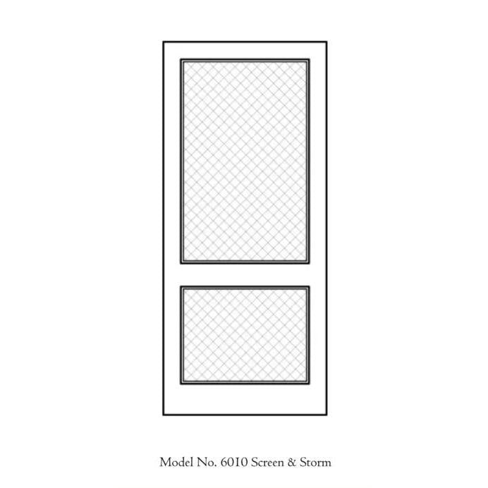 6010 Two-Lite Screen & Storm Door