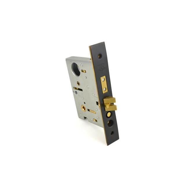 6001LS Entry Mortise Lock with Strike — Lever x Lever, 2-3/4" Backset