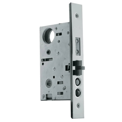 6020LS Entry Mortise Lock with Strike — Thumb Handle x Lever, 2-3/4" Backset