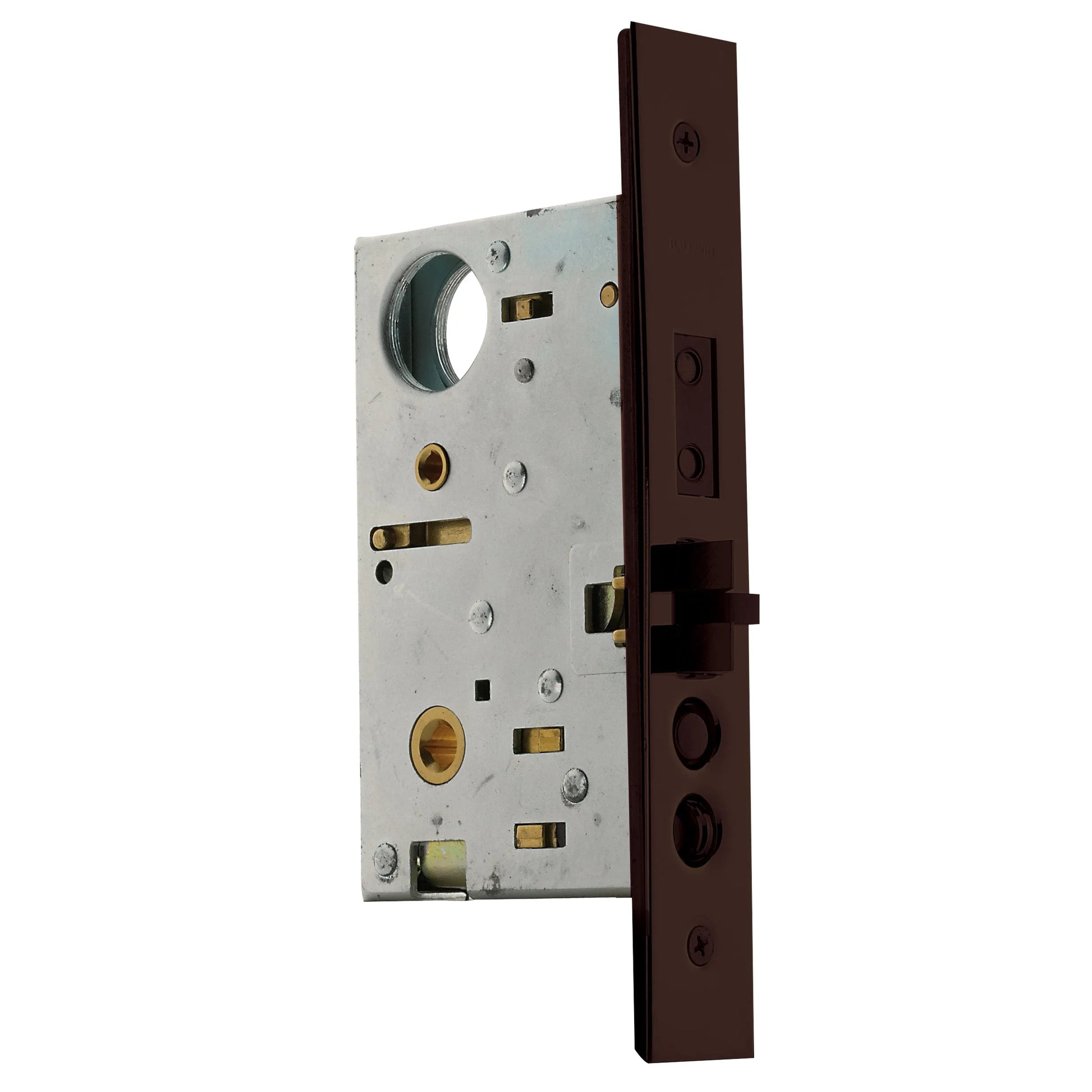 6320LS Entry Mortise Lock with Strike — Thumb Handle x Lever, 2-1/2" Backset