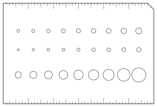 Classic Door Screw Sizing Tool