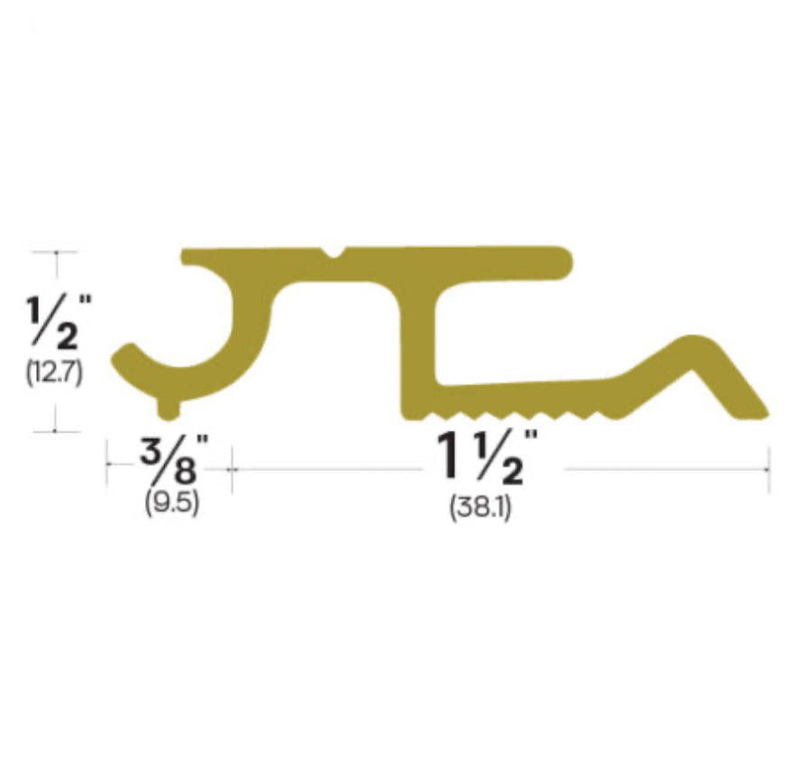 Low Profile Interlocking Bronze Threshold Kit