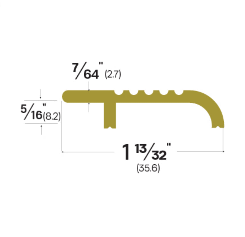 Beacon Hill Interlocking Bronze Threshold 1.5” Kit