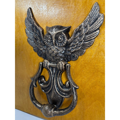 Iron Owl Door Knocker
