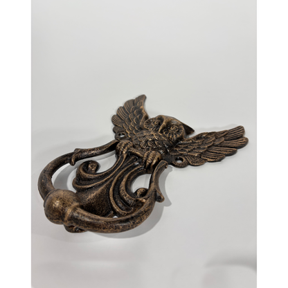 Iron Owl Door Knocker