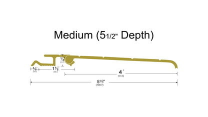 Low Profile Interlocking Bronze Threshold Kit