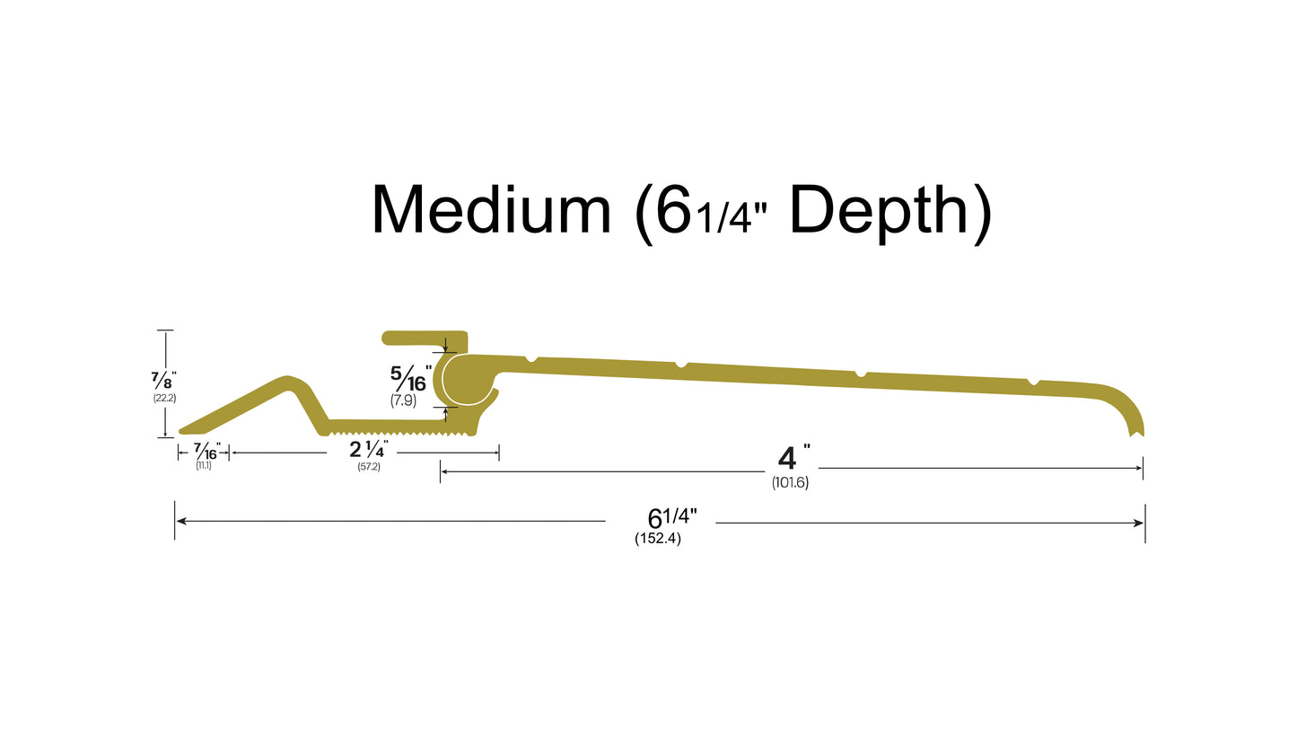 Standard Interlocking Bronze Threshold Kit