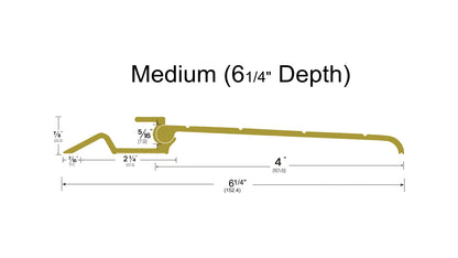 Standard Interlocking Bronze Threshold Kit