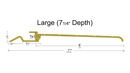 Standard Interlocking Bronze Threshold Kit