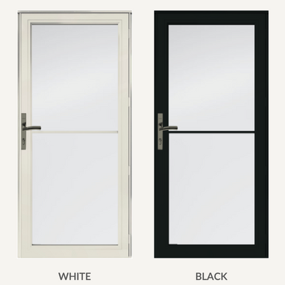 Aluminum Screen/Glass Combo Door