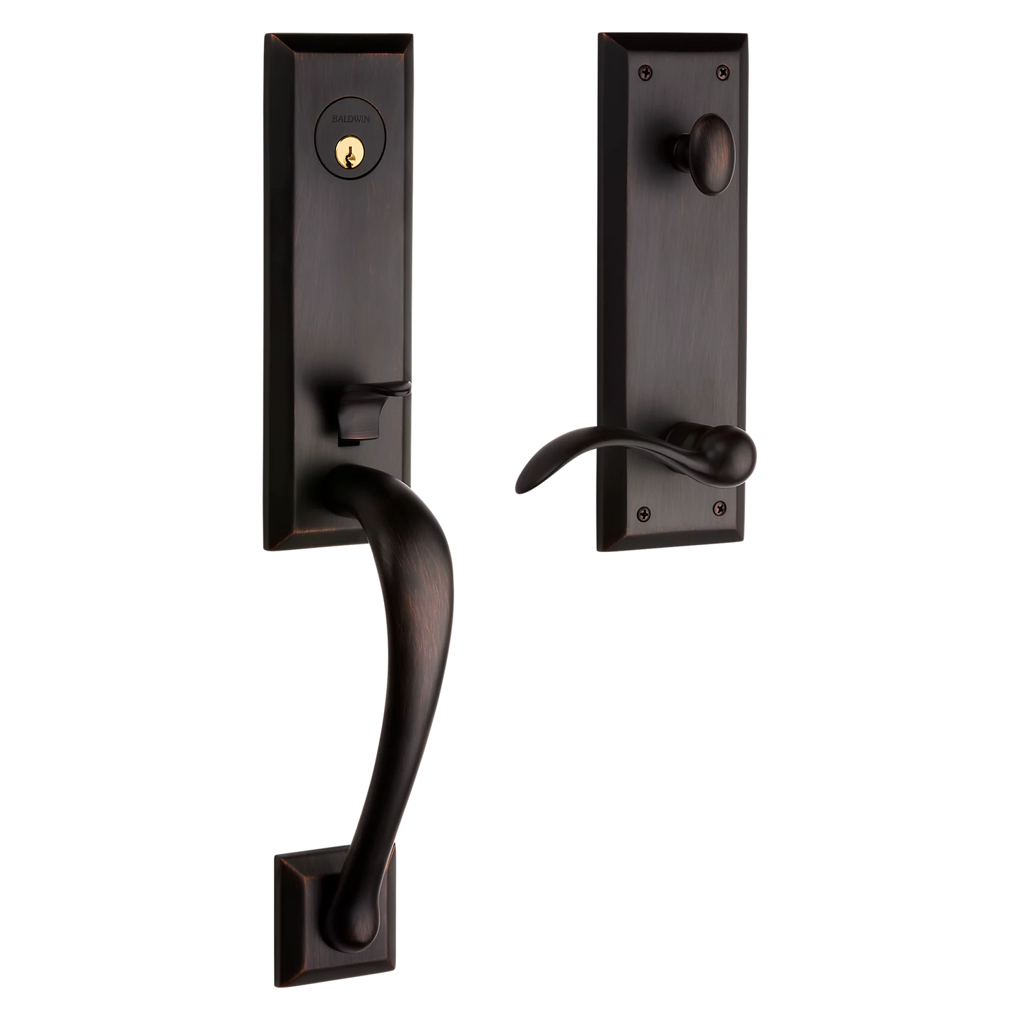Handleset with Beavertail Lever