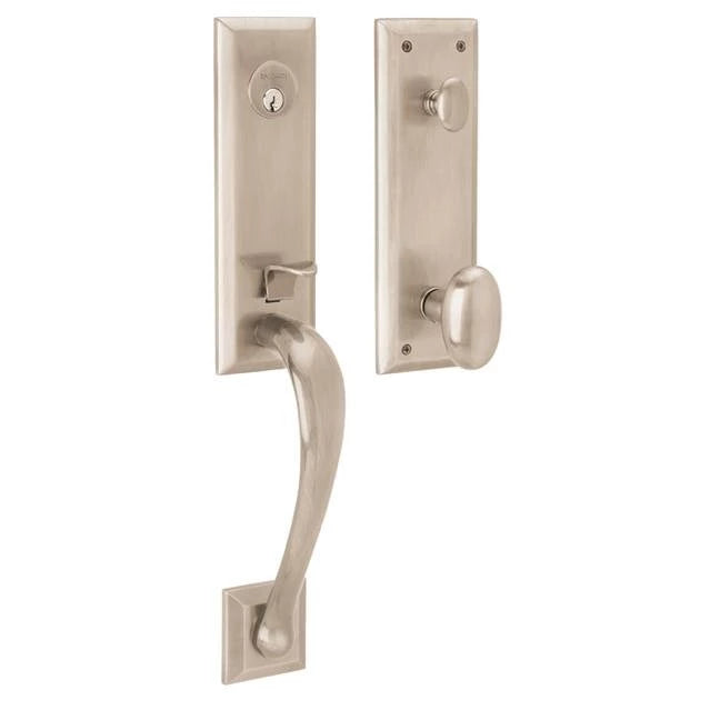 Handleset with Oval Knob