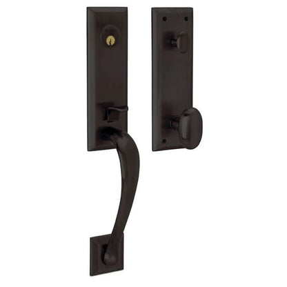 Handleset with Oval Knob