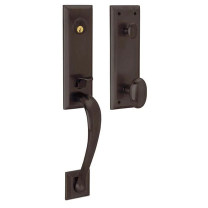 Handleset with Oval Knob