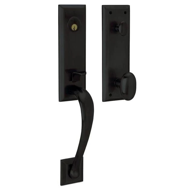Handleset with Oval Knob