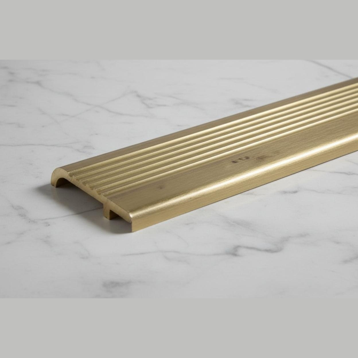Interlocking Bronze Threshold 1-3/8" Wide x 5/16" Tall
