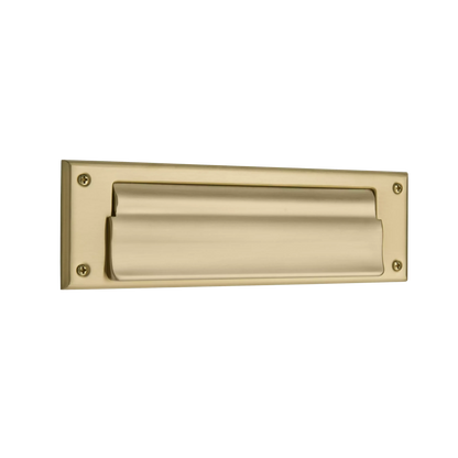 Letter Box Plate with Liner Insert