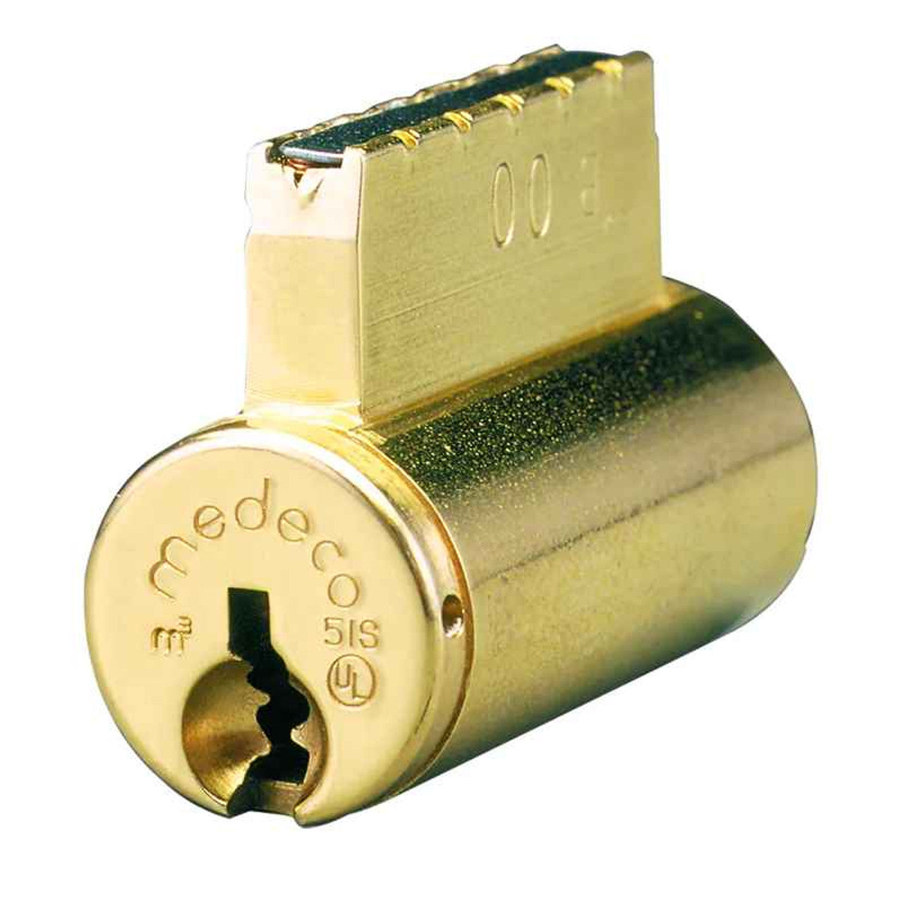 Medeco 1075127 5-Pin Rim Type Lazy Motion Single Cylinder