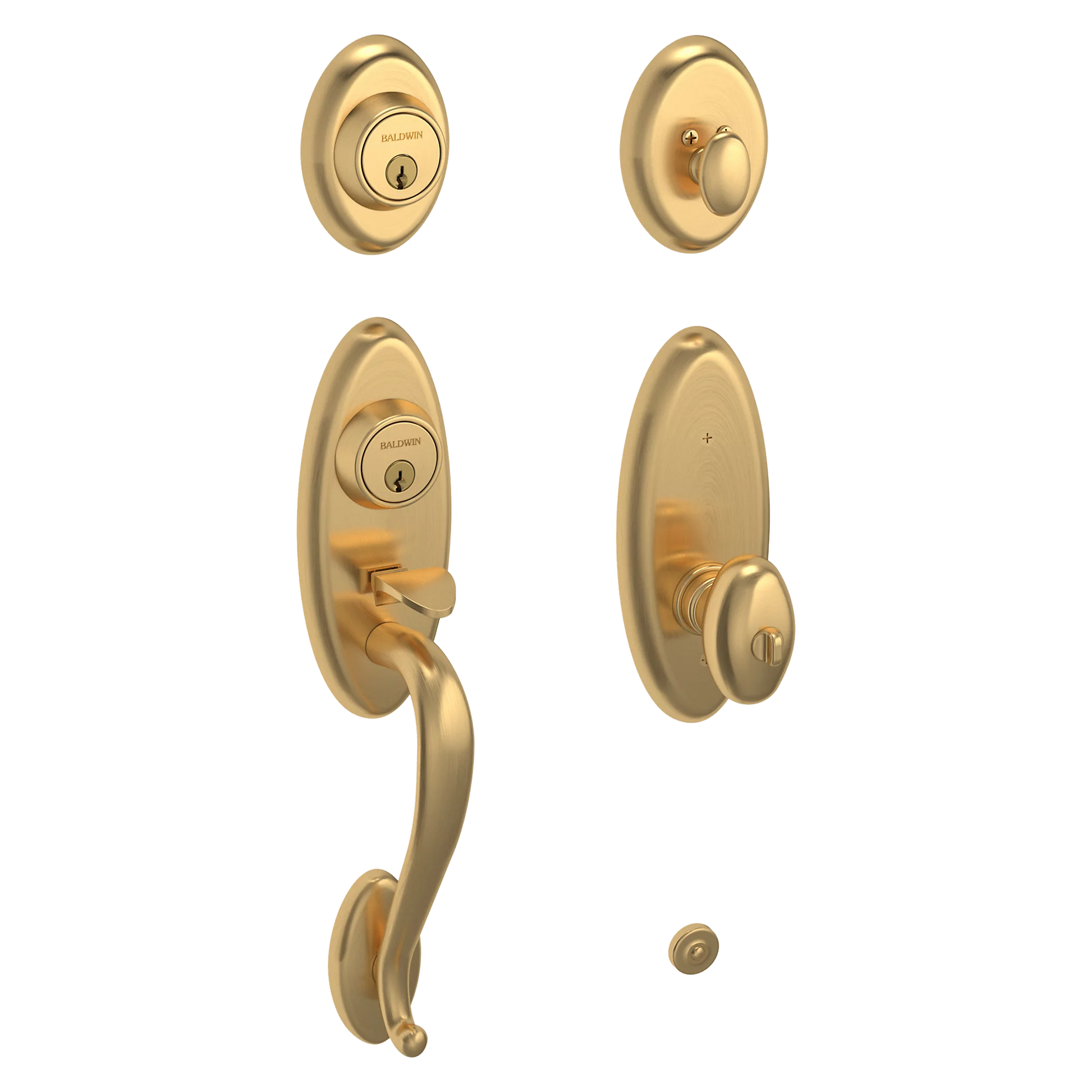 Sectional Handleset with Knob