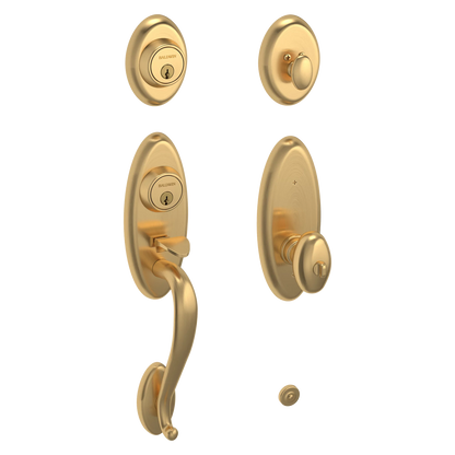 Sectional Handleset with Knob