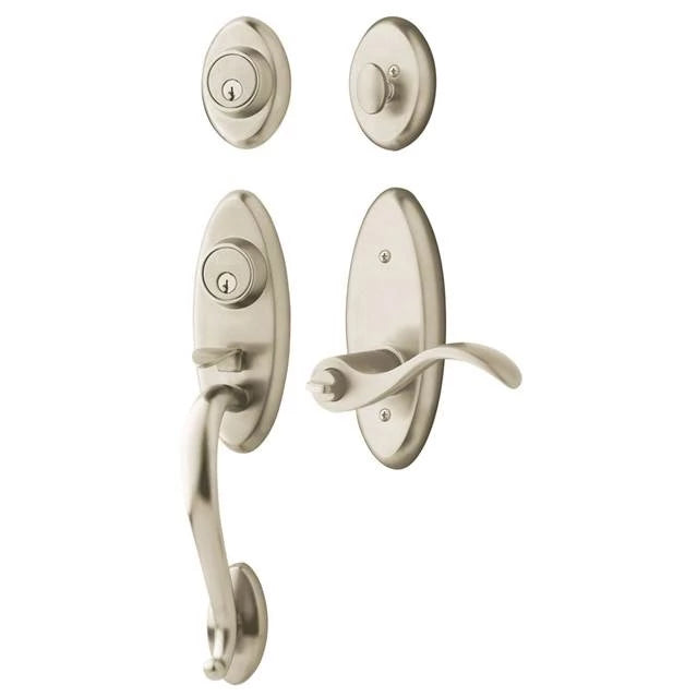 Sectional Handleset with Wave Lever