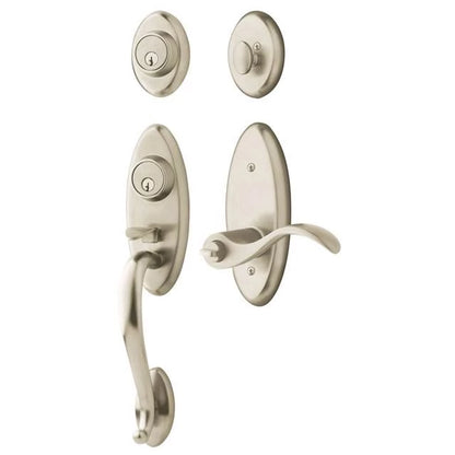Sectional Handleset with Wave Lever