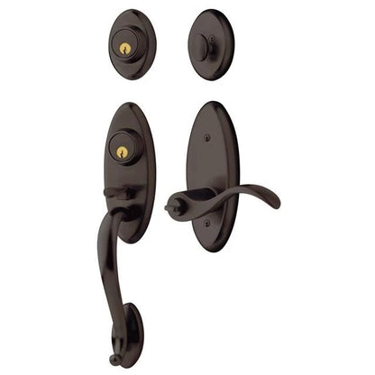 Sectional Handleset with Wave Lever