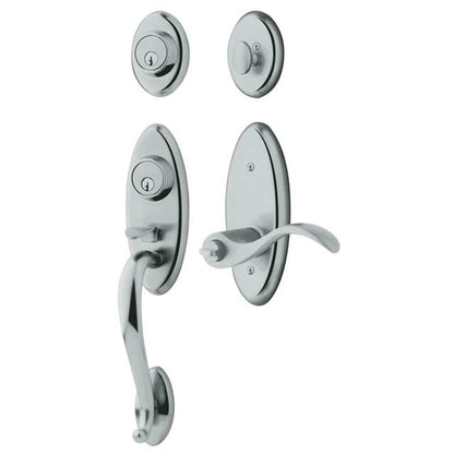 Sectional Handleset with Wave Lever