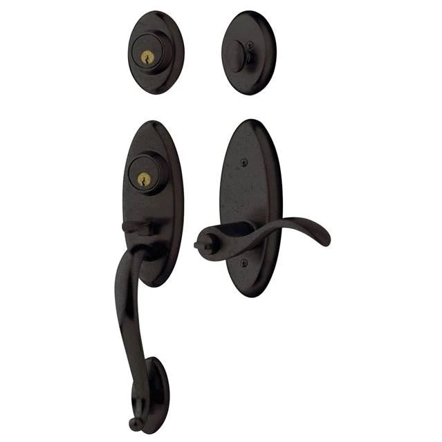 Sectional Handleset with Wave Lever