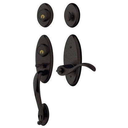 Sectional Handleset with Wave Lever