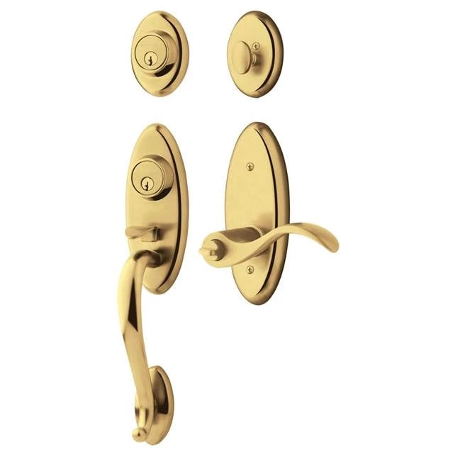 Sectional Handleset with Wave Lever