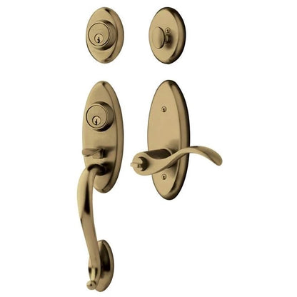 Sectional Handleset with Wave Lever