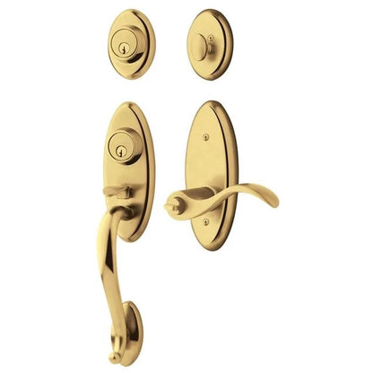 Sectional Handleset with Wave Lever